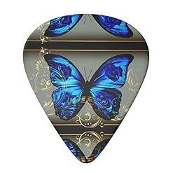 Blue Butterfly Lot de 6 médiators pour guitare acoustique, guitare électrique, basse, ukulélé – fins, moyens et épais - Les Beatles, Paul McCartney, John Lennon, RIngo Starr, George Harrison Blue Butterfly Lot de 6 médiators pour guitare acoustique, guitare électrique, basse, ukulélé – fins, moyens et épais – Image 3