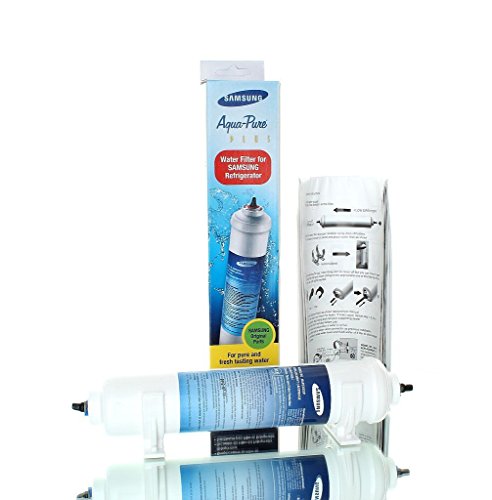 Genuine Samsung External ' Push Fit ' External Inline Fridge Water Filter for RSH1DTSW American Style Side by Side Fridge Freezer