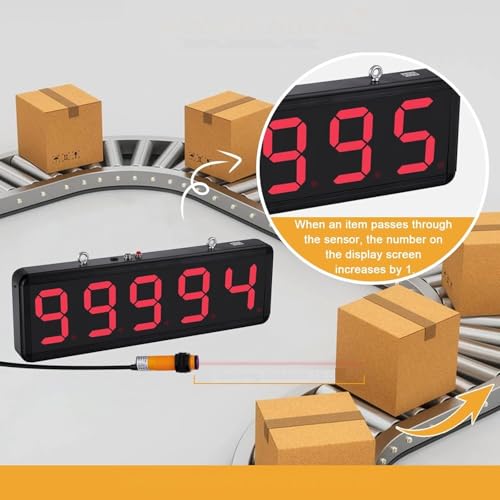 Compteur numérique 5 chiffres pour éviter les erreurs de comptage
