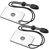 Signal Mirror Survival Reflective Mirror, Limcox Survival Reflective Mirror Lanyard Compass Whistle...