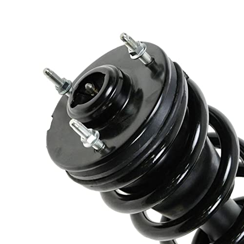 Image of TRQ Front Complete Strut & Shock Spring Assembly Pair 2 Piece Set Compatible with 07-13 Chevrolet Silverado 1500 07-13 GMC Sierra 1500
