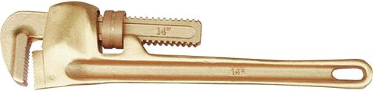Bahco NS200-250 BHNS200-250 Pipe Wrench, Gold, 250mm