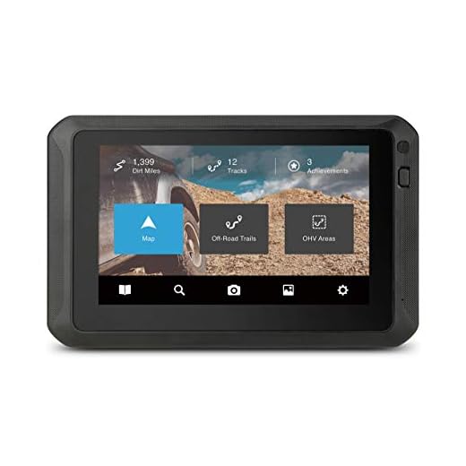 Magellan TN1840SGLUC TRX7 CS PRO Dual-Mount Trail & Street 7-Inch GPS Navigator with Rear-Facing Trail Camera