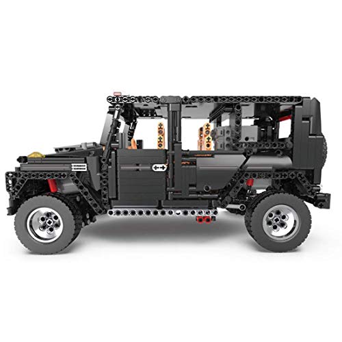 TYPIS Technologie Geländewagen mit App / 2,4 GHz Fernbedienung, 1:10 Geländewagenspielzeug, 1662 Teile, Bauspielzeug… – Bild 6