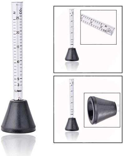 OFKPO Gas Durchflussmesser Prüfgerät,Argon Co2 Gas Messen Gastester Flowmeter Messgerät für Mig Tig Schweißerschweißen