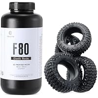 RESIONE Impresora 3D Resina , Resina Elástica UV 405nm, Negro,