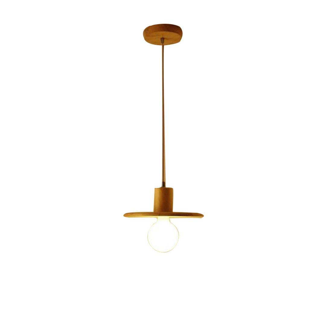 Lampe de table à manger suspendue en bois pour créer un salon chaleureux et zen