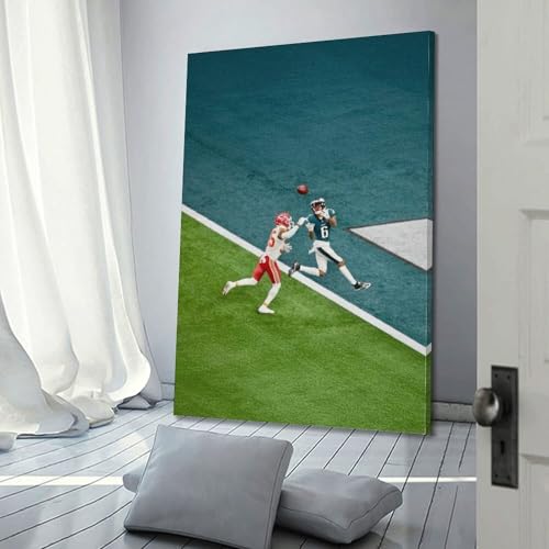 Poster foot moderne cadre décoration murale tableau 30x45