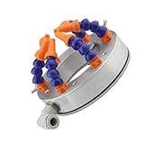 LAPBPVQAAR 62mm-120mm Machine Water Spray Ring Stone Spindle Motor Cooling Nozzle Machining Center Universal Water Spray Cooler for Industrial Production, Material Cooling(65MM)