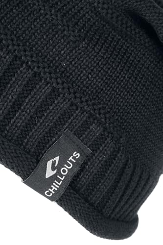 CHILLOUTS Erik Hat Unisex Mütze- Beanie Herren Winter Warm, Mütze Damen Winter, Unisex Wintermütze Kälteschutz, Hochwertige Beanie schwarz – Ansicht 4