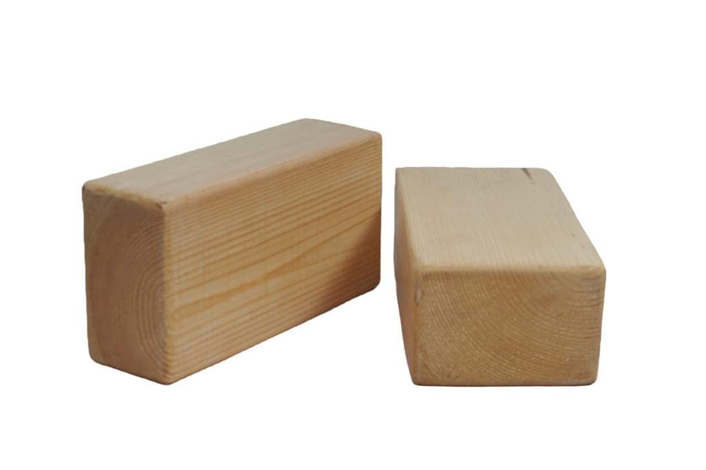 Iyenger Yoga Block (Wooden) Set Of (2) (B0C2TGPF9C) Amazon Price History, Amazon Price Tracker