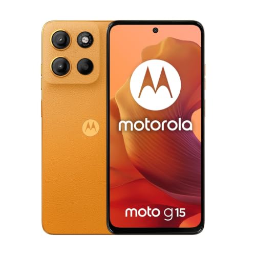 Motorola XT2521-3 Moto G15, Dual, 128GB 8GB RAM, Sunrise Orange (no Charger)