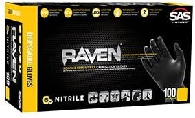 2XL Raven Nitrile Gloves (7 Packs; 100/Pack) - R3-66520