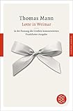 livre lotte herrlich  Lotte in Weimar: Roman (Fischer Klassik)