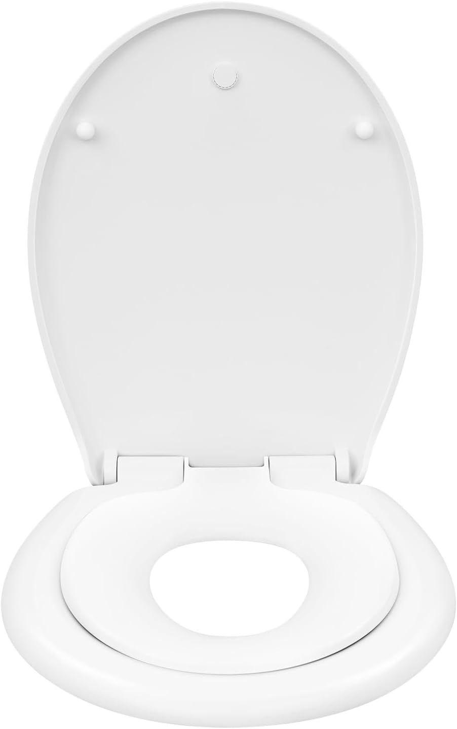 WOLTU Family Child Toilet Seat Soft Close Quick Release O‑Shaped