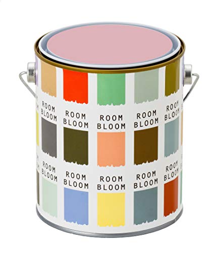 ニッペ 水性塗料(室内 壁用 内装 ペンキ) ROOMBLOOM Matte 1kg カラー:happyhour bloom(赤 くすんだ赤紫 レッド) 日本製 4580535473082