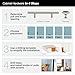 Richelieu BP52796195 Avellino Collection Brushed Nickel Cabinet Handle 3 3/4 inch (96 mm) Center to Center Cabinet Bar Pull, Modern Drawer Pull for Kitchen, Bathroom, and Dresser, 1 Pack