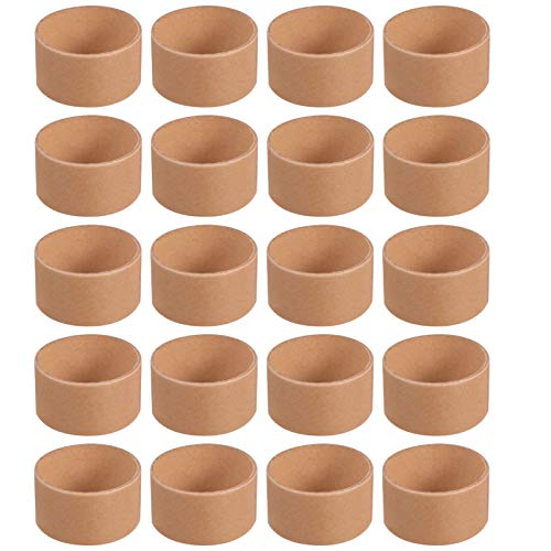 WINOMO Cardboard Tubes for Crafts: 20pcs Craft Rolls DIY Paper Roll Round Paper Tube for Kids DIY Classroom Arts Painting Drawing and Coloring