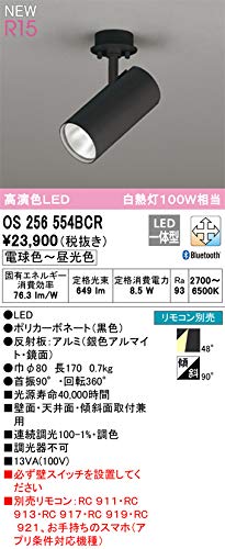 Amazon.co.jp: オーデリック スポットライト 【OS256554BCR】【OS 256
