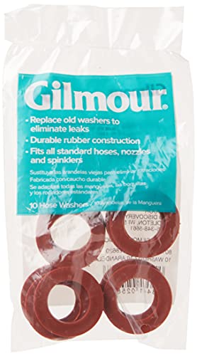 5 Pack Gilmour 801364-1001 Rubber Water Hose Washers 10 per Package (01RW) - Thumbnail 2