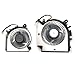 Fleshy Leaf Replacement CPU + GPU Cooling Fan for MSI Katana GF76 Pulse GL76 MS-17L1 GF66 11UC Pulse GL66 11UEK MS-1581 Series PABD08008SH-N459 PAAD06015SL-N460 DC5V