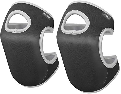 KneeShield Xtra™ - Adjustable Knee Pads (Pair) - The most padded, most stable memory foam knee protection system on the market – Size M/L (up to 15/39cm Widest Knee Diameter)