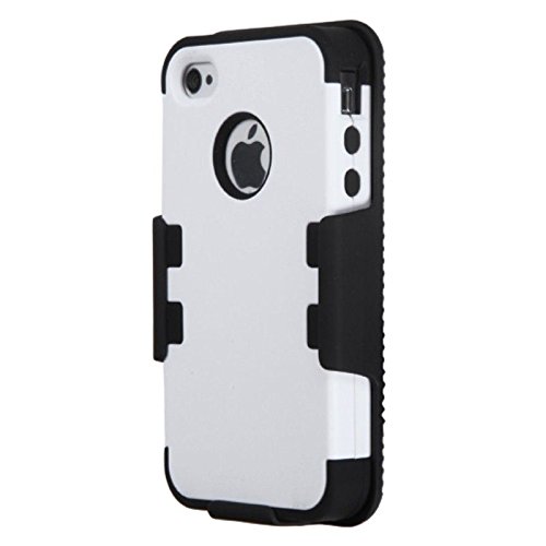 Mybat Tuff Holster Style 2 With Belt Clip For Apple Iphone 4S/4 - Retail Packaging - Black #TOP1