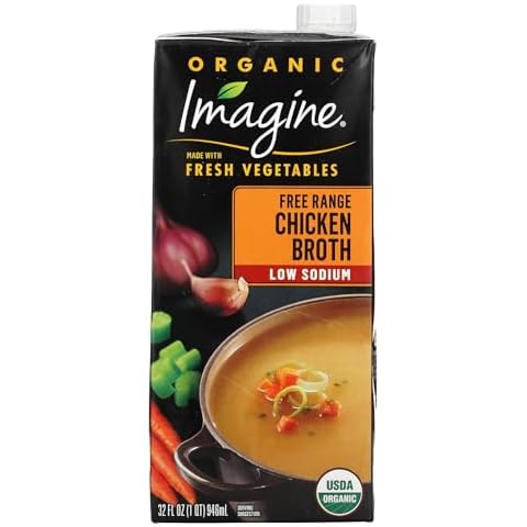 Imagine Organic Free Range Chicken Broth, Low Sodium, 32 oz Cover
