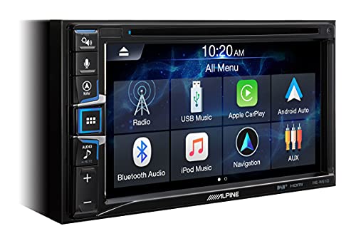 ALPINE INE-W611D Car Radio, Multimedia, Colour Black, 2 DIN