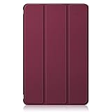 tablette galaxy tab 3 tres lente  JiuRui étuis et Housses, pour Galaxy Tab A7 10.4 2020 SM-T500 T505, Coque de Table de Table de Tablette pour Galaxy Tab A7 10.4 2020(Red Wine)