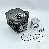 husqvarna 570 problemi Aumento dell'efficienza: GTWSQQ Kit cilindro pistone da 51 mm adatto for H=usqvarna 575 575XP 570 570EPA 570XPEPA 576XP Attrezzi da giardino Parti for motosega 525839402 537254502