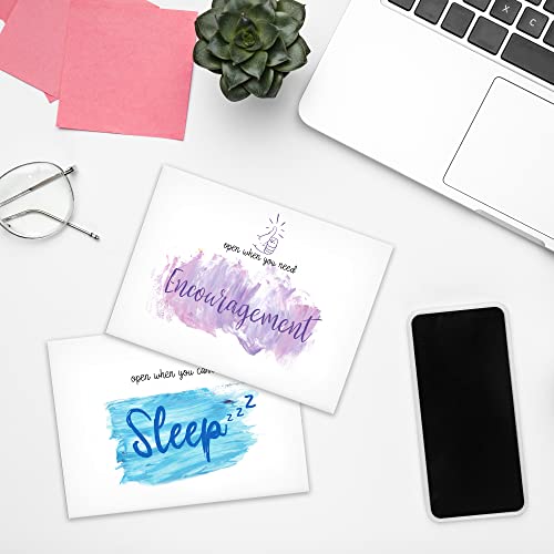 12 Open When Envelopes, Colorful Envelope, Leaving Home Gift, Gift for college students long distance friends-XF-002