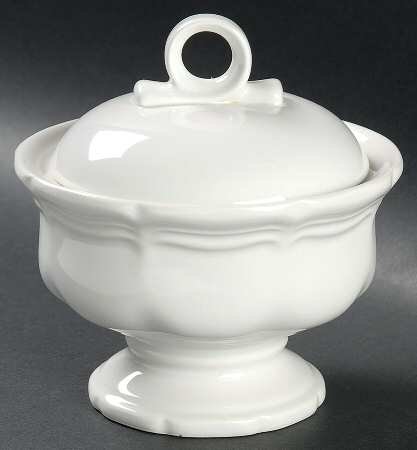 Mikasa French Countryside Sugar Bowl & Lid, Fine China Dinnerware