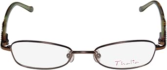 Thalia Trenza Womens/Ladies Designer Full-rim Spring Hinges Unique Design With Silicone Nose Pads Eyeglasses/Spectacles