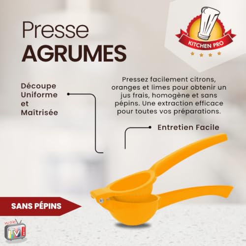 Kitchenpro Presse Venteo Presse Agrumes Manuel Citronpample - vue 3