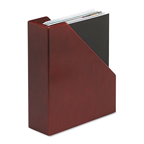 Rolodex Wood Tones Magazine File, 3.5 x 10.25 x 11.75-Inch, Mahogany (4079)