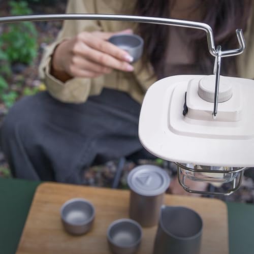 Cintre de lampe à table extérieure pour éclairer vos repas de camping - 7