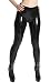 AvaCostume Womens Latex Rubber Pants Jeggings , M, Black