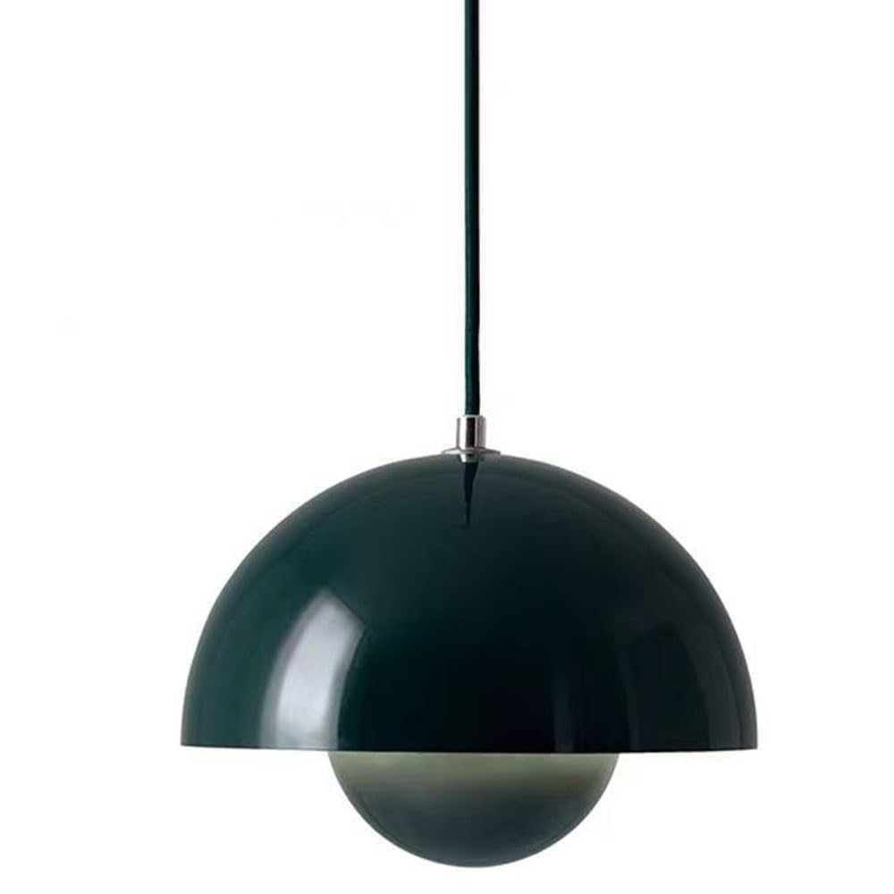 LEGZIT Macaron Flower Bud Hanging Lamp Nordic Style LampShade Nordic Modern Kitchen Ceiling Pendant Light Metal Aluminum Industrial Style Hanging Light for Bedroom,Bar,Bedroom,Bedside Lighting โ image 1