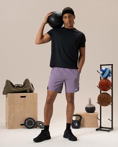 Image of maamgic Men's Athletic Running Shorts with Liner Ultra Lightweight Workout Shorts 5 inch / 7 inch