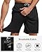 HOPLYNN 5 Pack Mens 2 in 1 Running Shorts with Liner, Quick Dry Workout Training Gym Athletic Sport Shorts with Pockets 2 Black 2 Gray 1 Blue X-Large