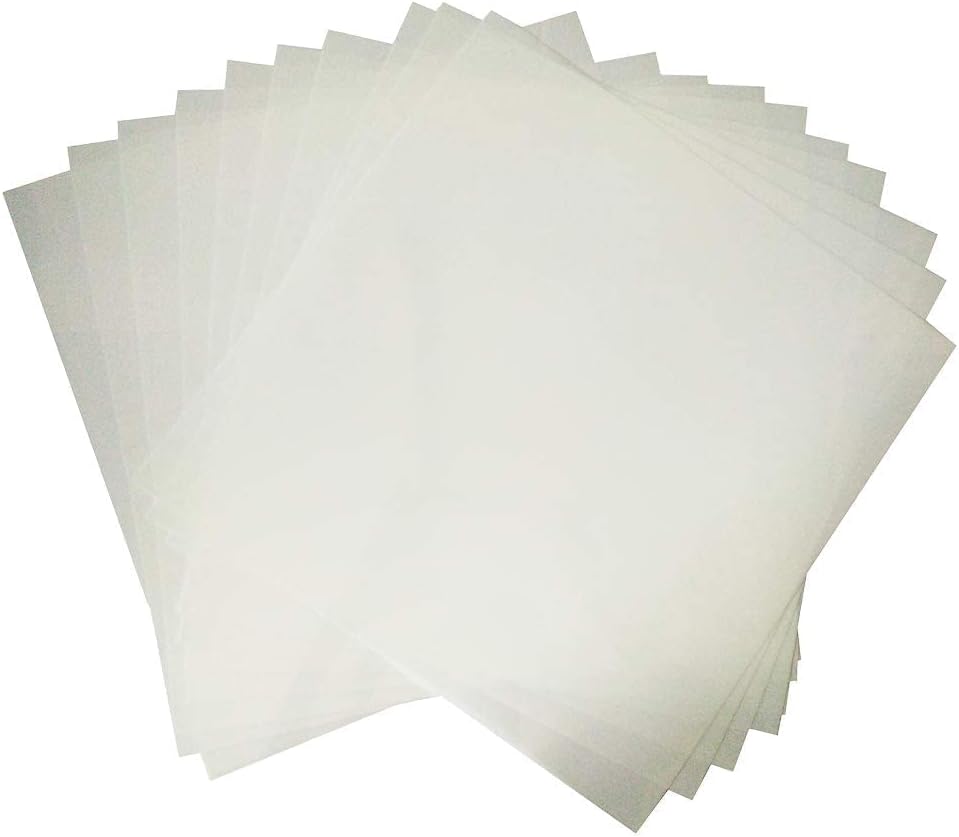 12pcs 6mil Blank Stencil Material, 12 x 12inch, Milky Translucent- Make Your own Stencil