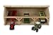 Kids Globe Kuhstall Holz, Spielzeug Kuhstall, Bauernhof mit Maßstab 1:87, Holzbauernhof, Holzstall, Bauernhof Spielzeug 610491
