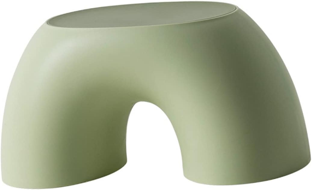 Cabilock Sleek Small Bench Donut Cushion Non-Slip Step Stool for Home Office Boys and Girls