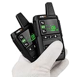 Long Range Walkie Talkies Waterproof,2 Pack FRS Rechargeable Two Way Radios Adults USB Charging Batt