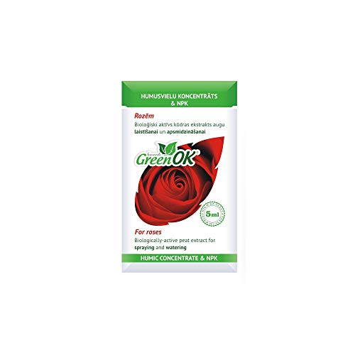 GreenOK Humic concentrate for ROSES +NPK 5ml