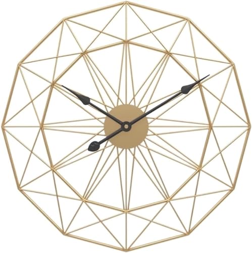 Horloge murale pour salon silencieuse déco pour habiller un mur vide