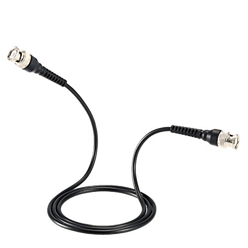 KKmoon BNC-BNC Q9-Q9 Cabos de teste Cabo coaxial RF de linha de teste 50Ω BNC macho/macho cabo de an
