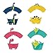 XLKJ 24Pcs Papel para Magdalenas, Cupcake de Dinosaurio para Infantiles Fiestas, Moldes para Pastelería para Hornear Magdalenas Pastel Tarta
