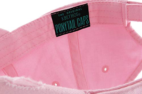 Image of Classic Plain Ponytail Messy High Bun Headwear Adjustable Cotton Trucker Mesh Glitter Hat Baseball Cap